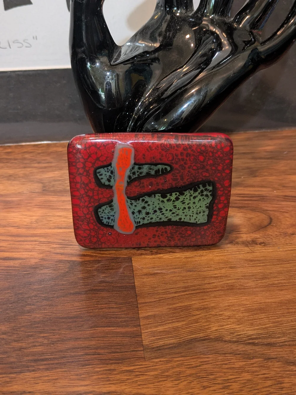 Artisan Multi Layered Glass Belt Buckle 3